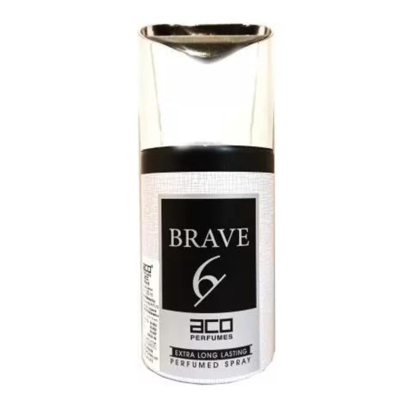 ACO - ACO BRAVE 6 PERFUMED BODY SPRAY 250ML