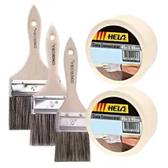 MPROPIA - Set de Pintura Profesional y Cinta Enmascarar Hela