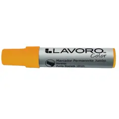 LAVORO - Plumón permanente Naranja Jumbo Biselada