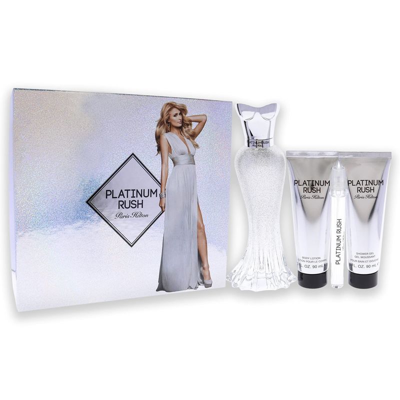 PARIS HILTON - Estuche Paris Hilton Platinum Rush 100 ML + Regalos Mujer