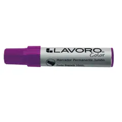 LAVORO - Plumón permanente Lila Jumbo Biselada