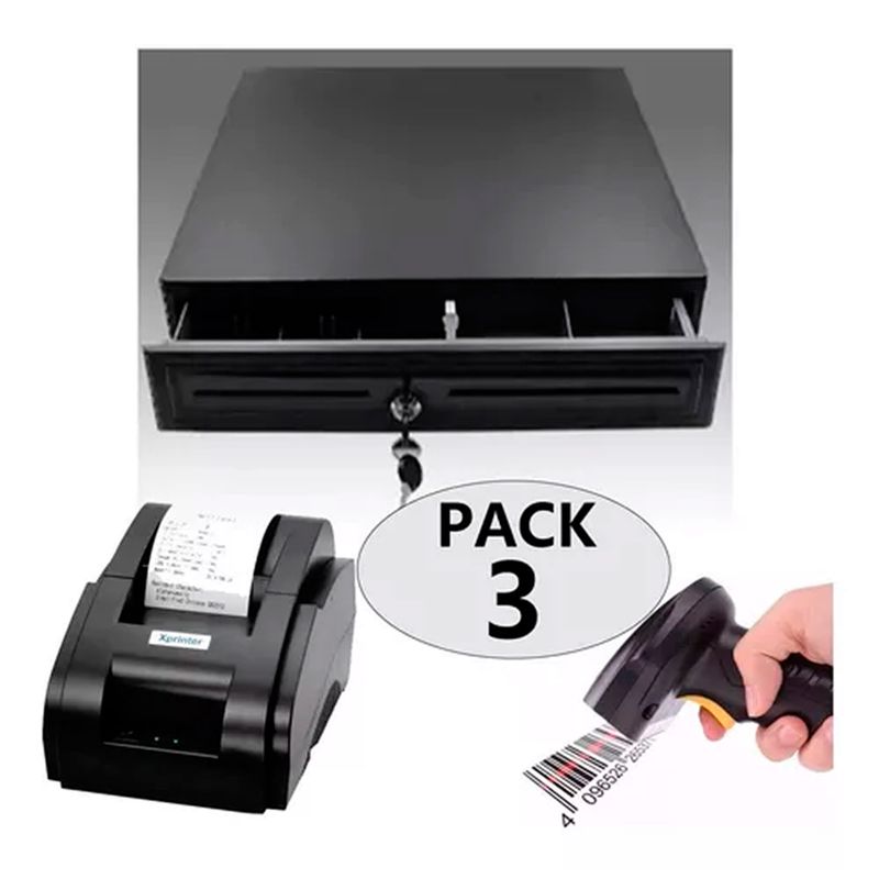 OFERTABKN - Gaveta De Dinero  Impresora 58mm Usb  Lector Código Barra