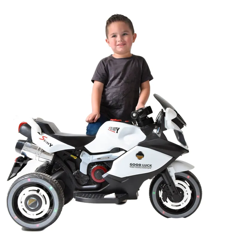 JUNGLA CLICK - Moto Deportiva Blanca