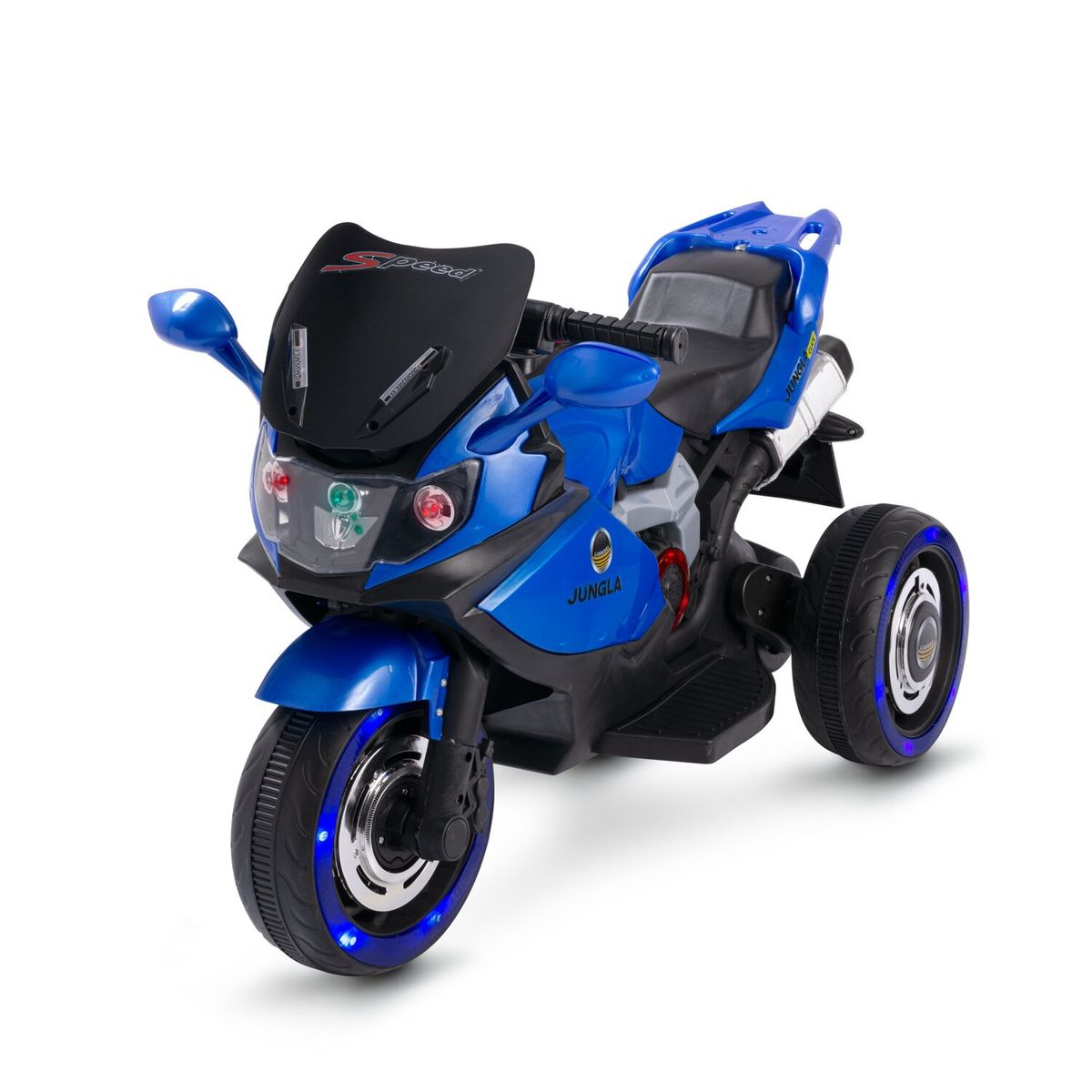 JUNGLA CLICK - Moto Deporitva Azul a Control Remoto
