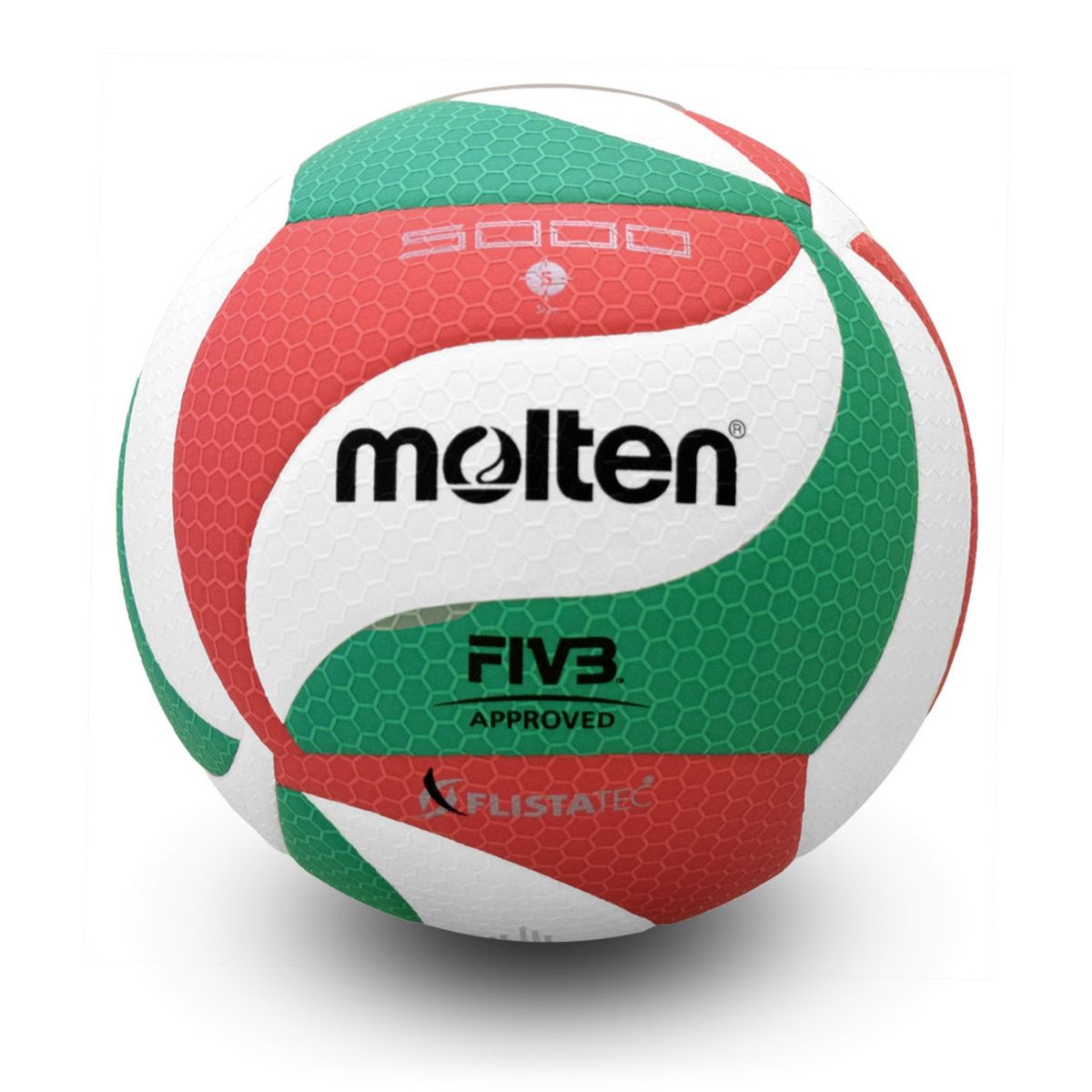 MOLTEN - Balon De Voleibol Molten V5m 5000 OFICIAL FIVB N°5