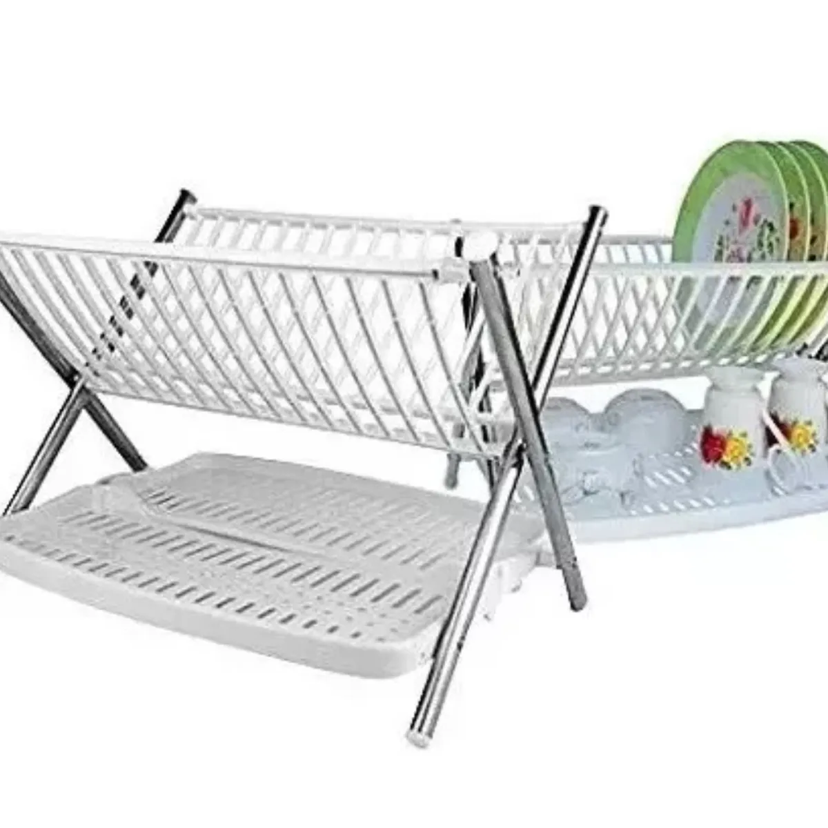 GENERICO - Secaplatos Escurridor Loza Multifuncional Plegable