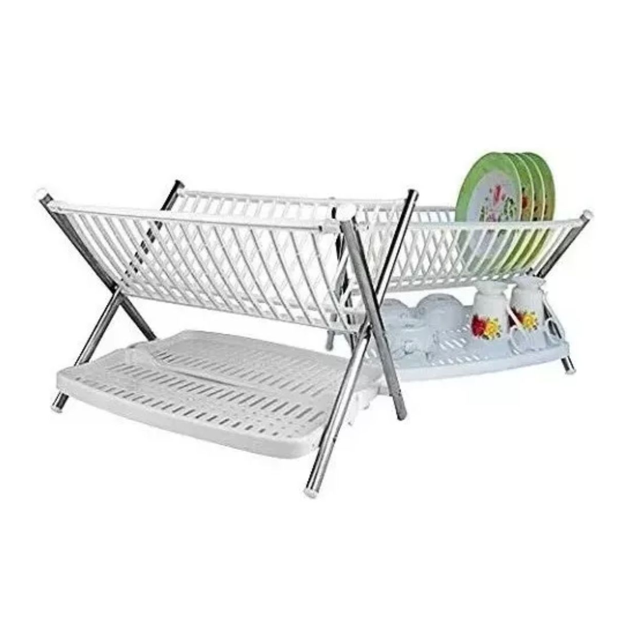 GENERICO - Secaplatos Escurridor Loza Multifuncional Plegable