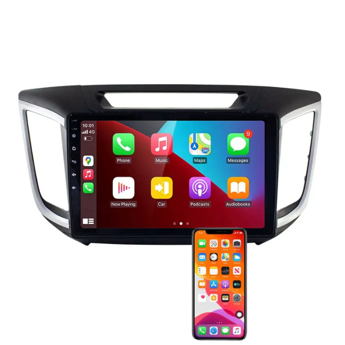 OEM - Radio Android Auto Carplay Hyundai Creta 2015-2021