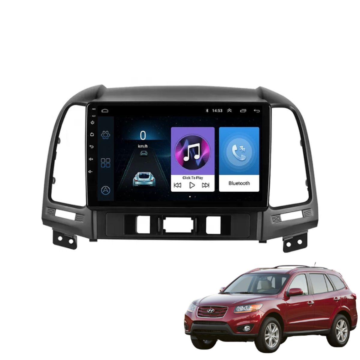 OEM - Radio Android 10.1 Hyundai Santa Fe 2006-2012