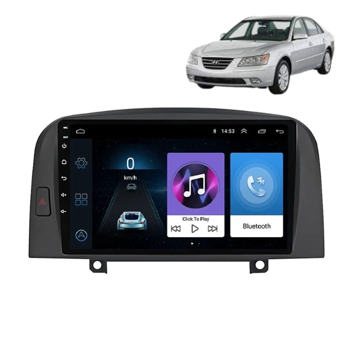 OEM - Radio Android 10.1 Hyundai Sonata 2006-2010 +Camara