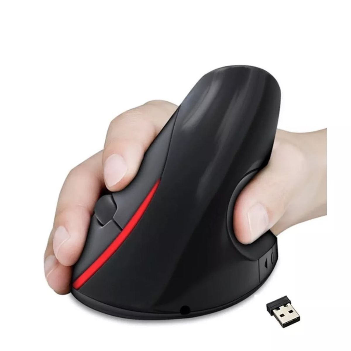 GENERICO - Mouse Vertical Inalámbrico Recargable Weibo Wb-881