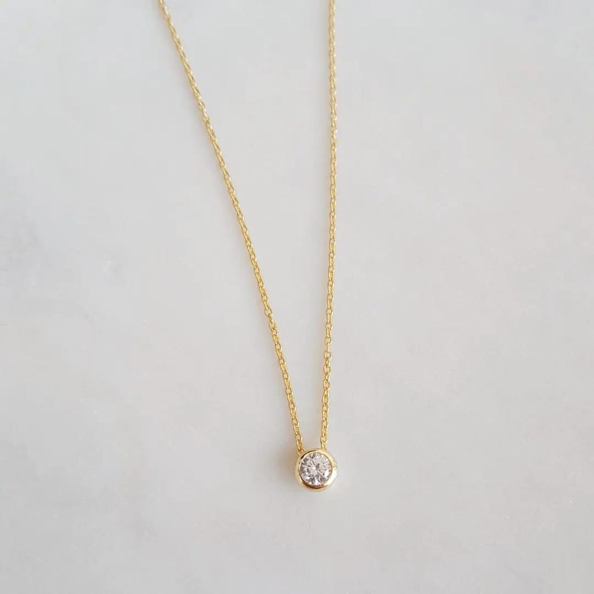 JOYAS VALDES GARCIA - Collar con punto de luz