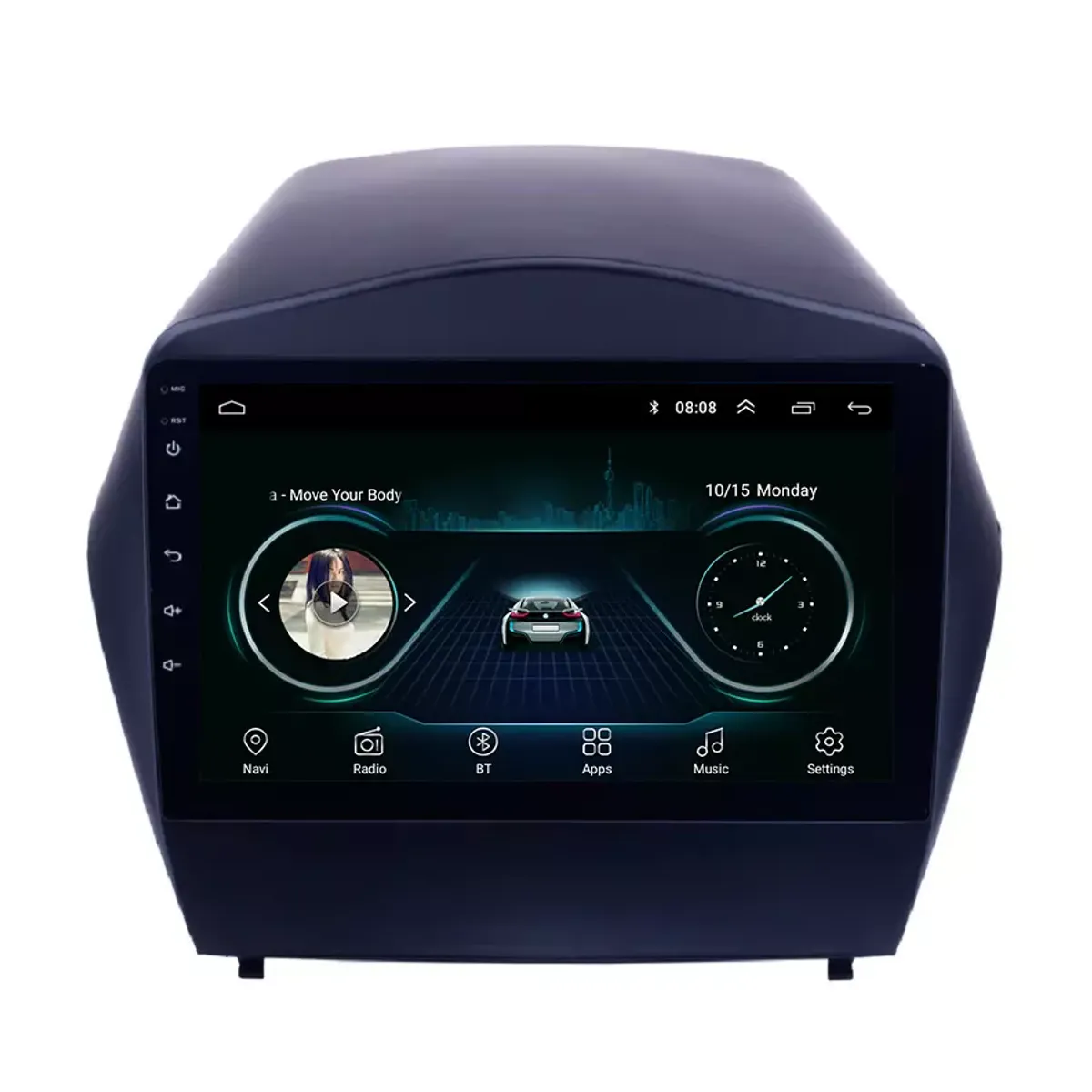 OEM - Radio Android 10.1 Hyundai Tucson 2010-2016 2gb+32gb +Camara