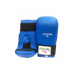 GENERICO - Guantes para Karate Super Star Azul Talla S