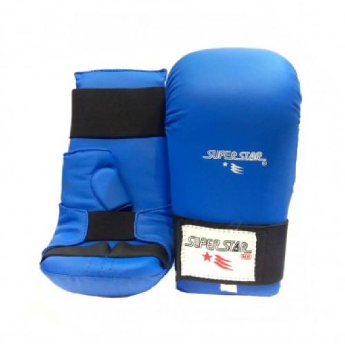 GENERICO - Guantes para Karate Super Star Azul Talla M