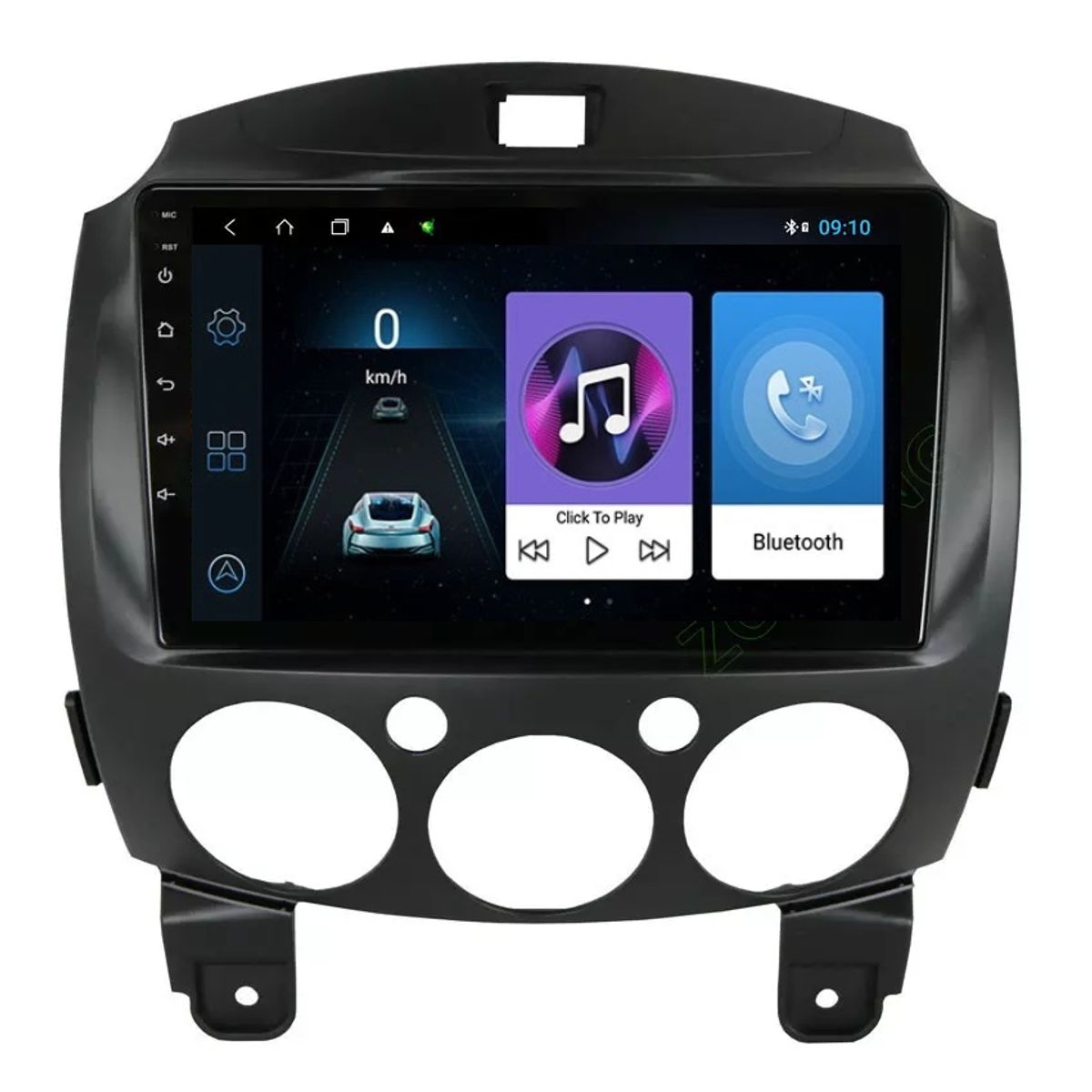 OEM - Radio Android 10.1 Mazda 2 2008-2015 +Camara