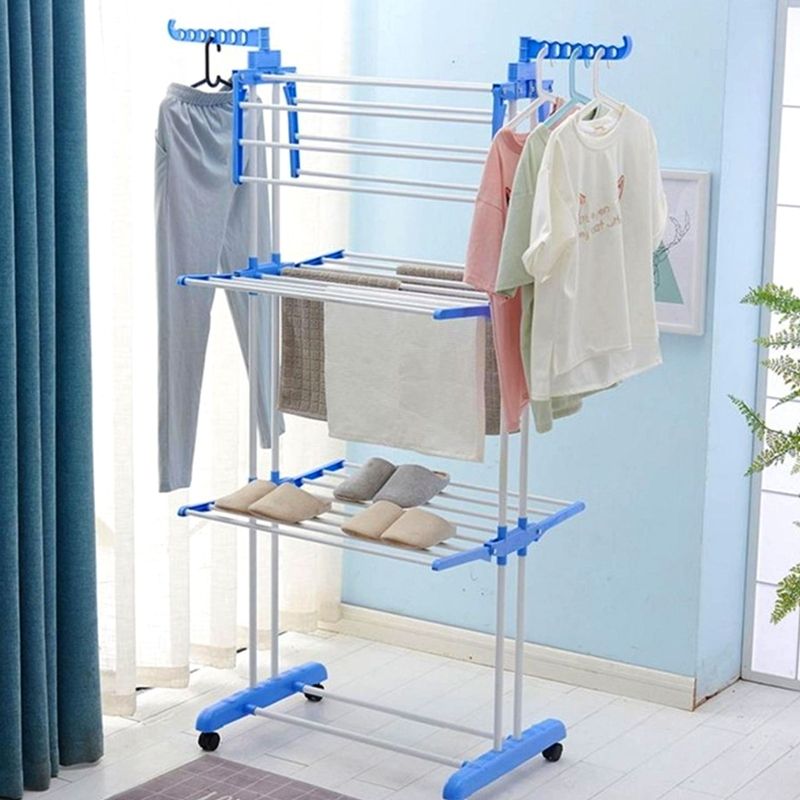 GENERICO - Tendedero Colgador De Ropa 3 Niveles