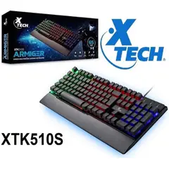 XTECH - Teclado Gamer Armiger Xtk-510s Español Con Luz Led Vtd