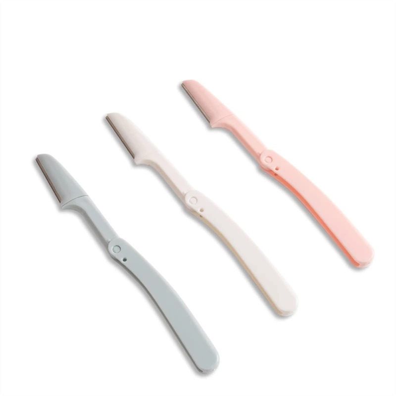GENERICO - Pack de 3 Navajas de Afeitar Plegables para Cejas…