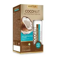KATIVA - Aceite De Coco Reconstruccion Y Brillo Capilar 60 Ml