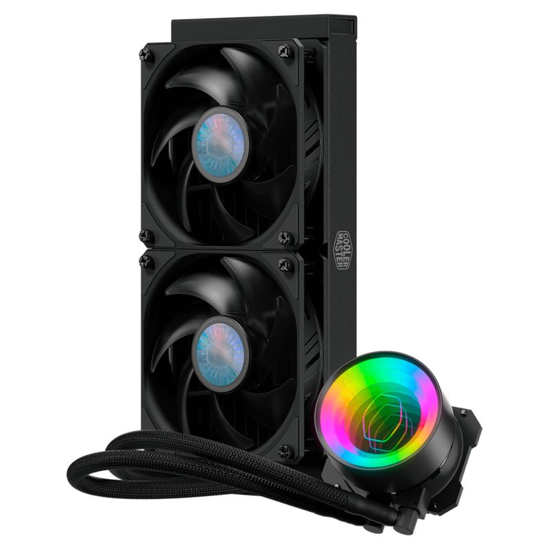 COOLER MASTER - Refrigeración Liquida Aio Cooler Master Ml240 Mirror Rgb