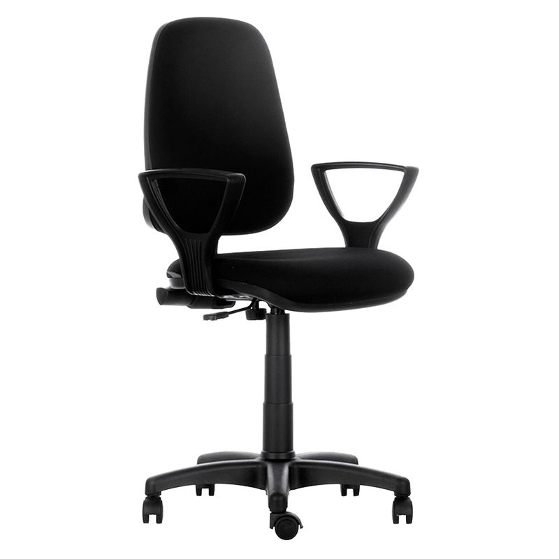 CONTATTO - Silla Escritorio Italiana Rudy Alta Negra
