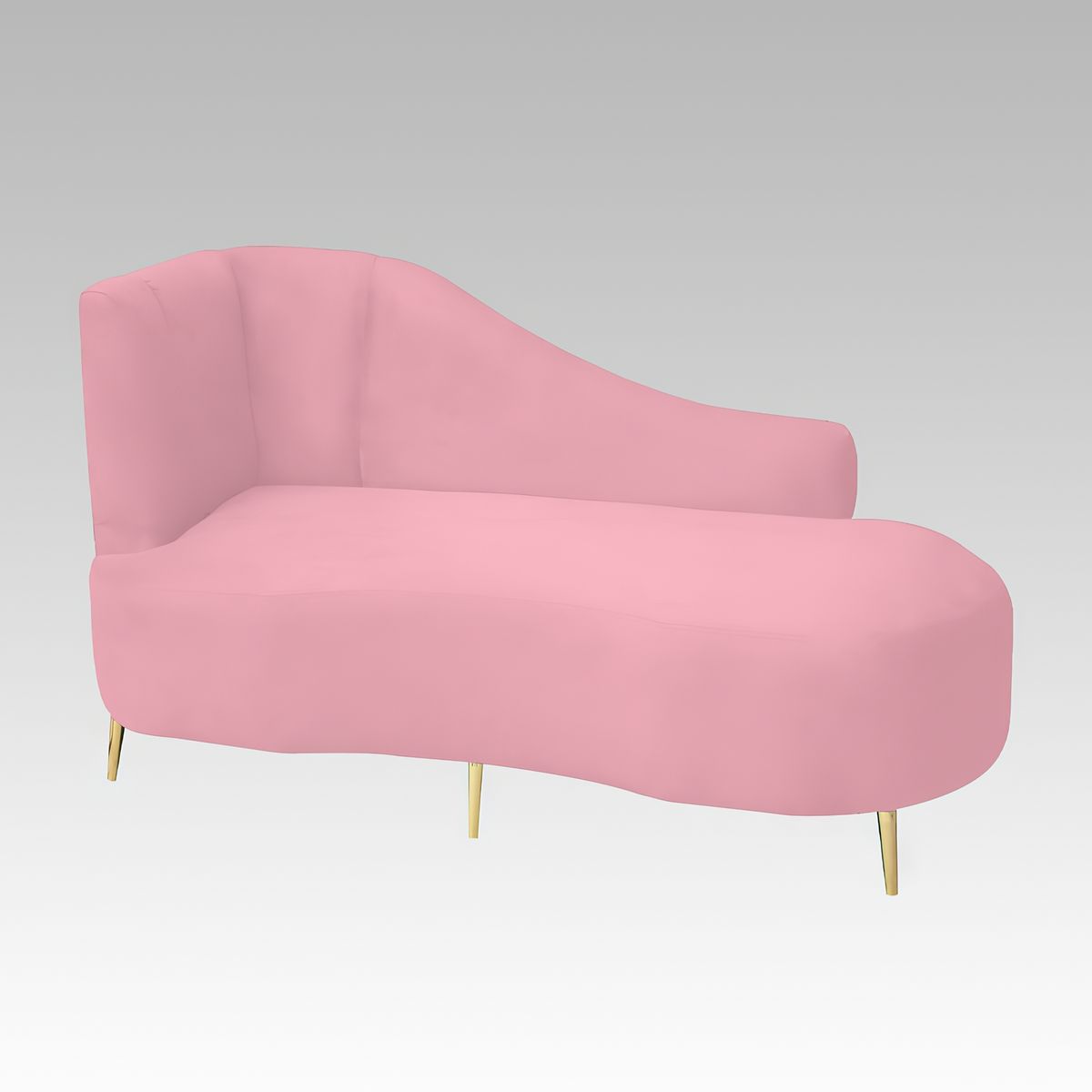 GENERICO - Sofá Chaise Lounge Medellín - Rosa