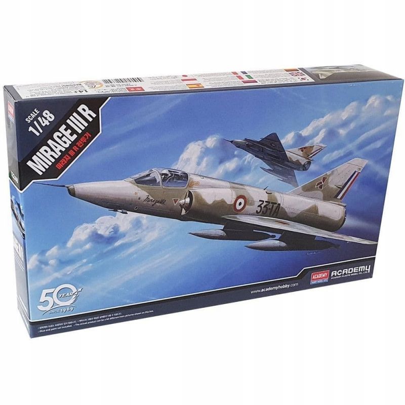 ACADEMY - ACADEMY 12248 MIRAGE III R FIGHTER 1-48