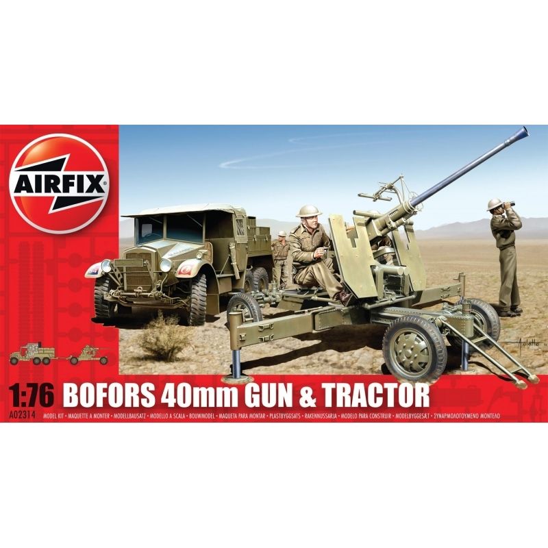 GENERICO - AIRFIX 02314 1-76 BOSFORS 40MM GUN TRACTOR