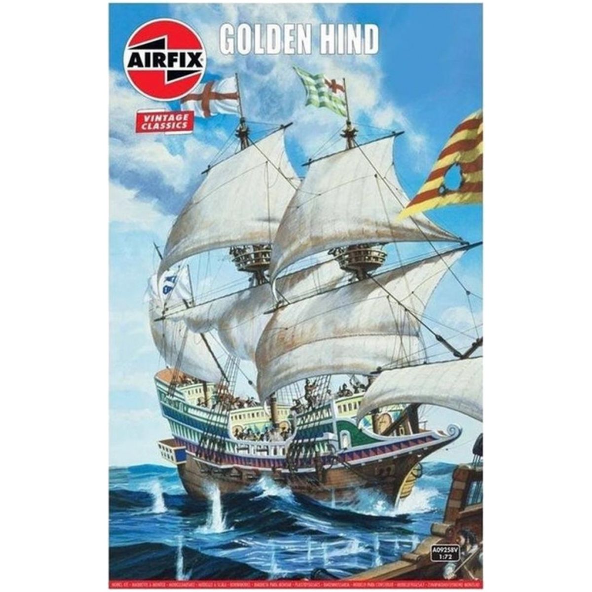 GENERICO - AIRFIX 09258 GOLDEN HIND 1578 1:72