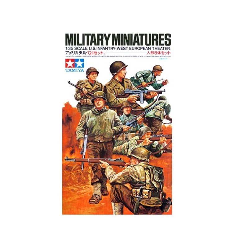 TAMIYA - TAMIYA 35048 US INFANTRY 1:35