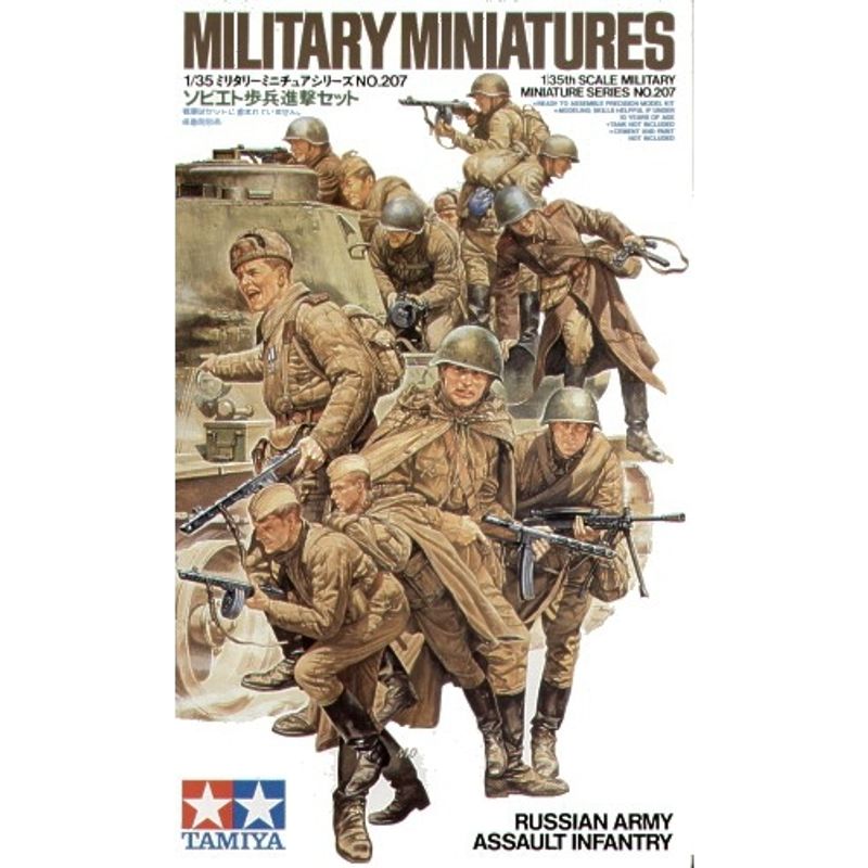 TAMIYA - TAMIYA 35207 RUSSIAN ARMY INFANTRY 1:35