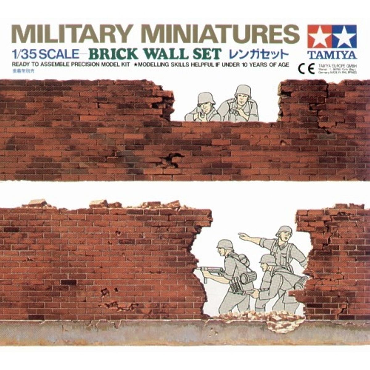 TAMIYA - TAMIYA 35028 BRICK WALL 1:35