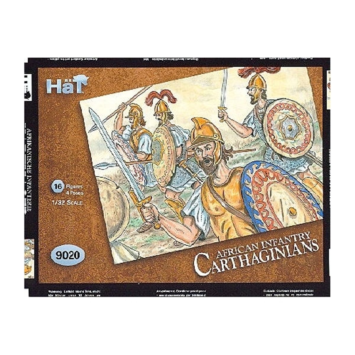 GENERICO - HAT 9020 AFRICAN INF CARTAGINIANS 1:32
