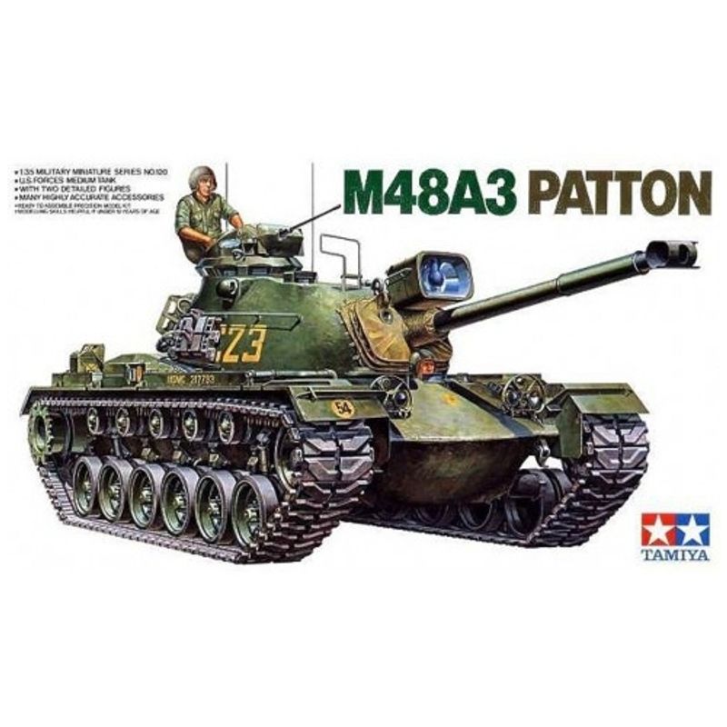 TAMIYA - TAMIYA 35120 M 4 8A3 PATTON C FIG 1:35