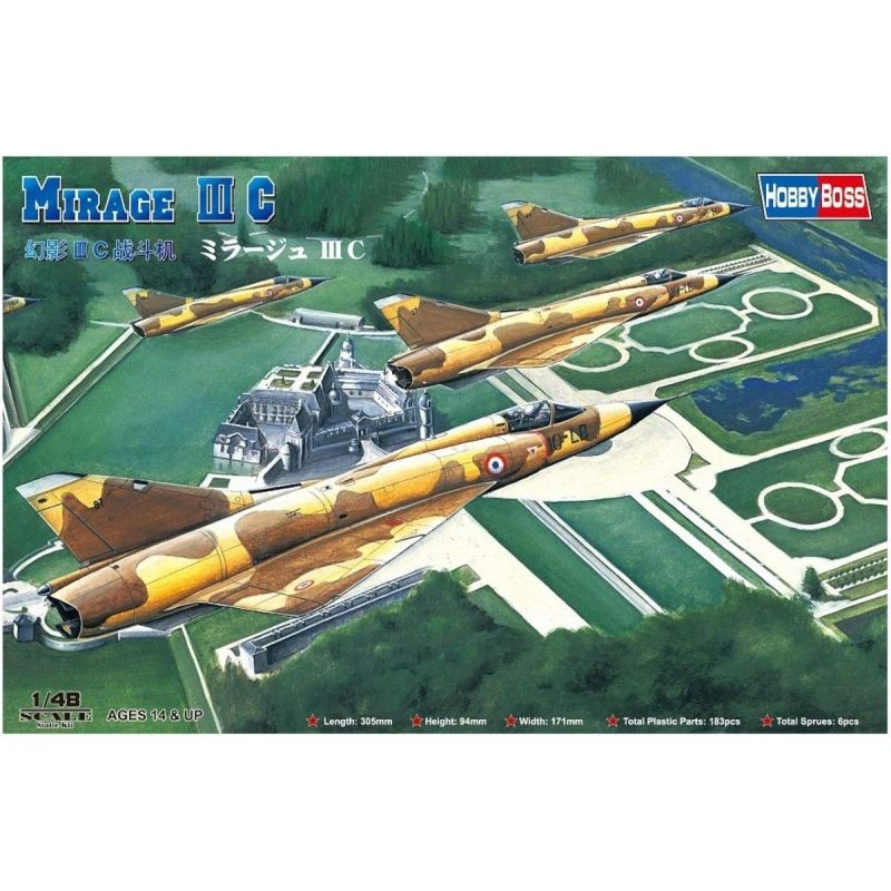 GENERICO - HOBBYBOSS 80315 1-48 MIRAGE III C FIGHTER