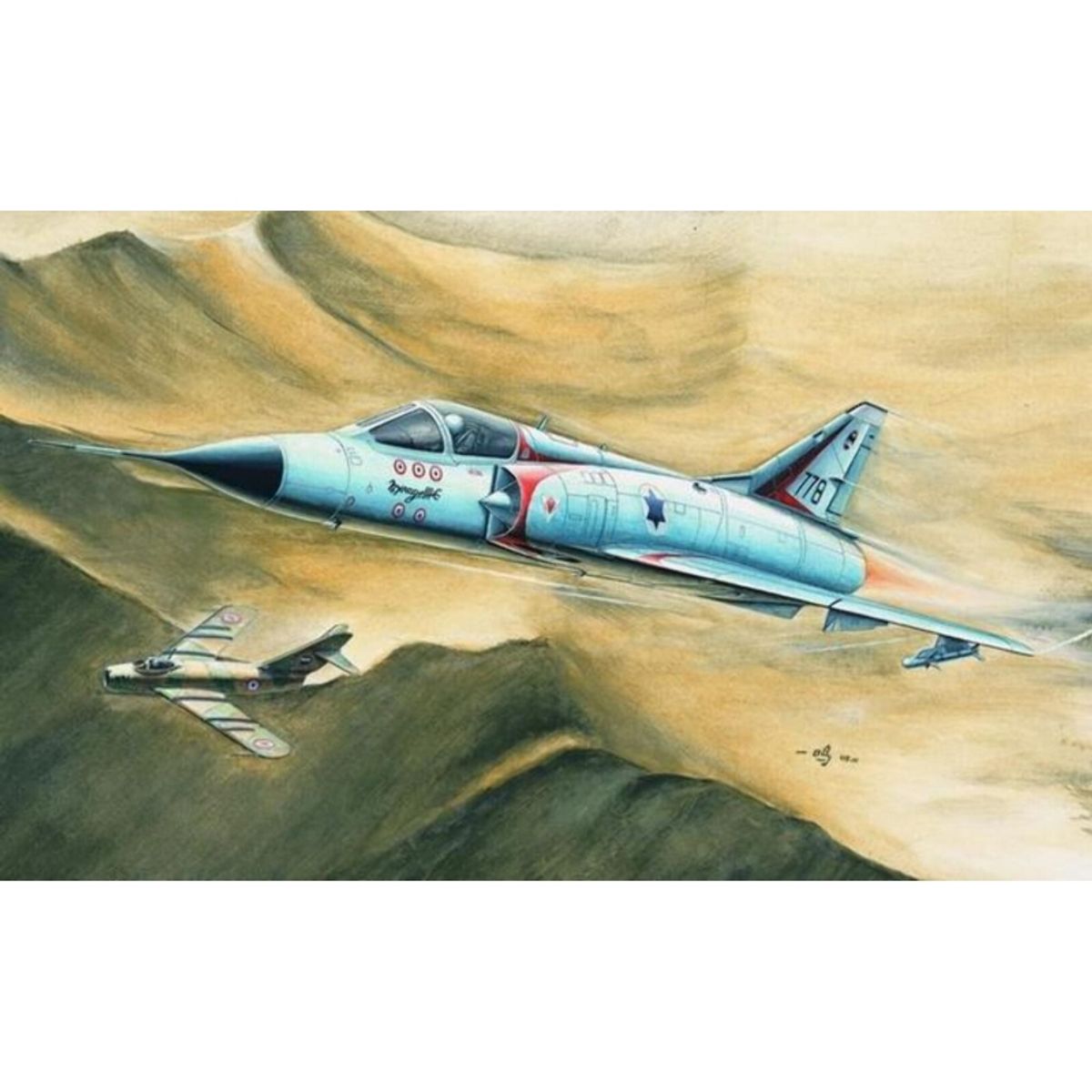 GENERICO - HOBBYBOSS 80316 1-48 MIRAGE III CJ FIGHTER