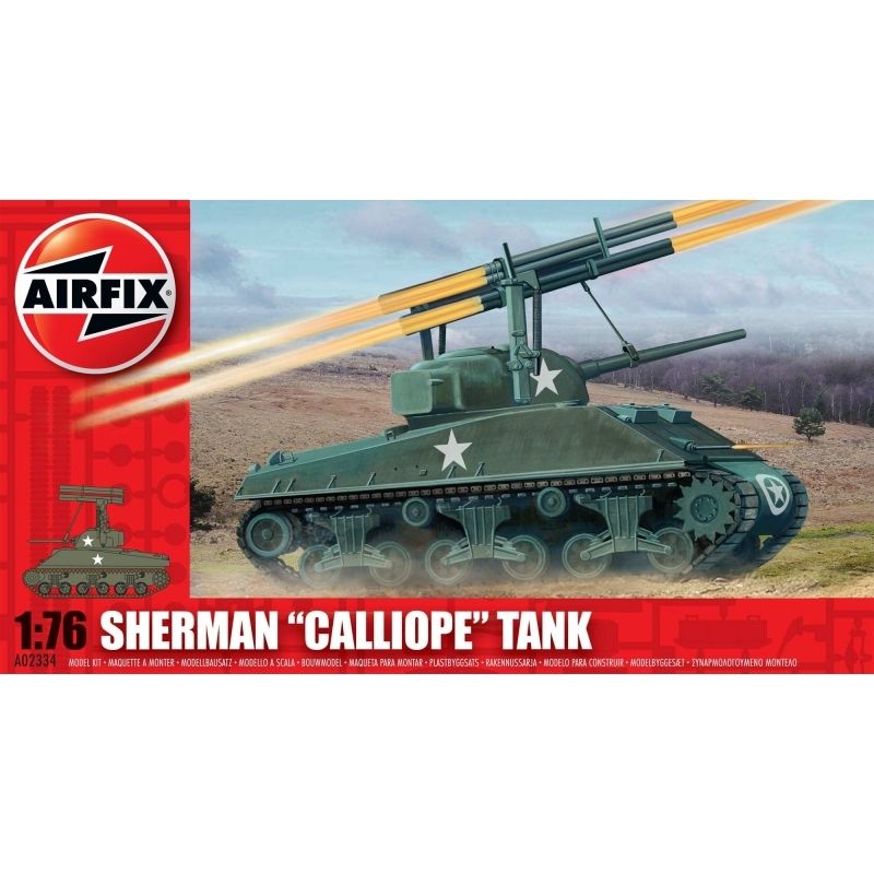 GENERICO - AIRFIX 02334 SHERMAN CALLIOPE TANK 1:76