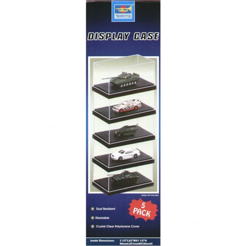 GENERICO - TRUMPETER 09811 90X51X38 MM DISPLAY CASE