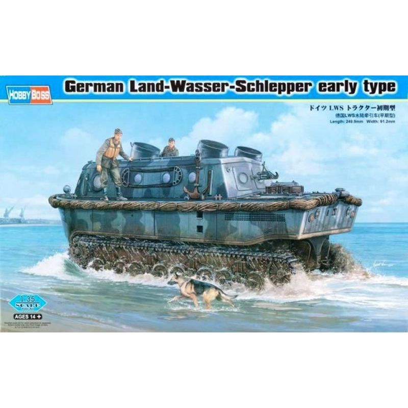 GENERICO - HOBBYBOSS 82465 GERMAN LAND WASSER SCHLEPPER EARLY TYPE 1-35
