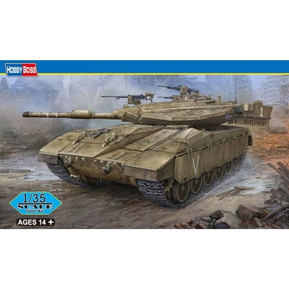 GENERICO - HOBBYBOSS 82476 IDF MERKAVA MK IIID ( LIC ) 1:35