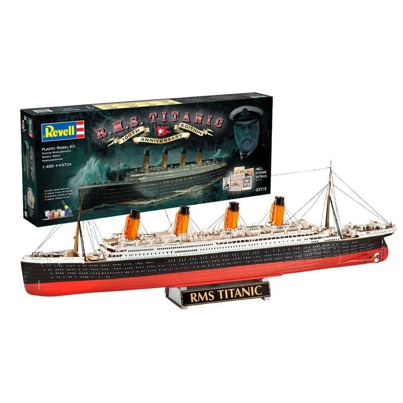 REVELL - REVELL 05715 GIFT SET 100 YEARS TITANIC 1:400