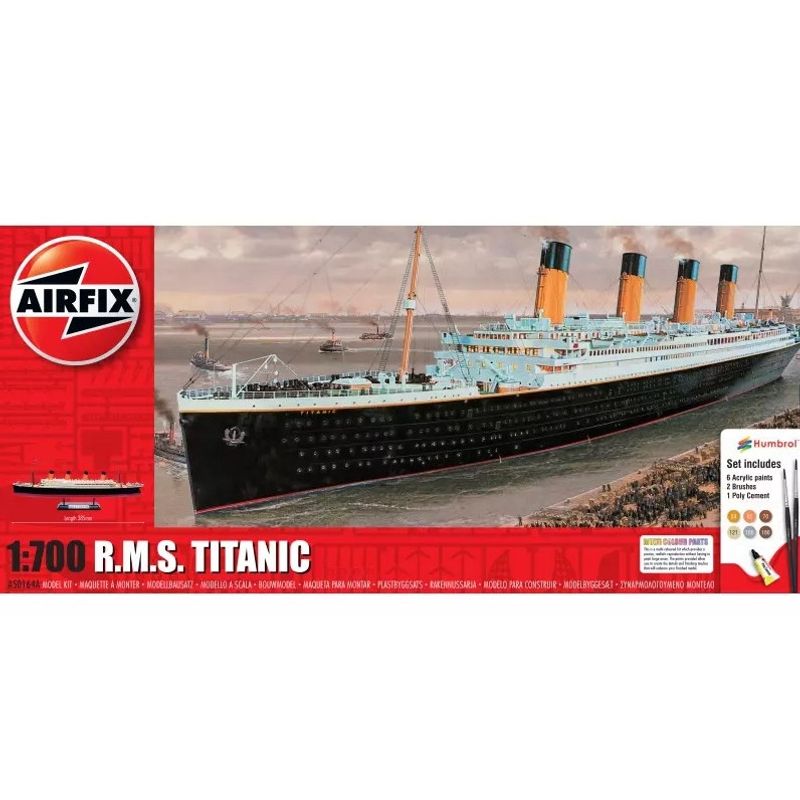 GENERICO - AIRFIX 50164 1-700 TITANIC GIFT SET