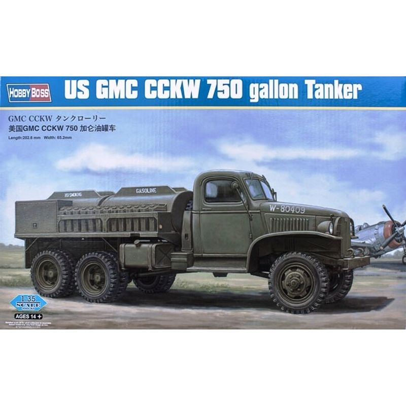 GENERICO - HOBBYBOSS 83830 US GMC CCKW 750 GALLON TANKER VERSION 1-35