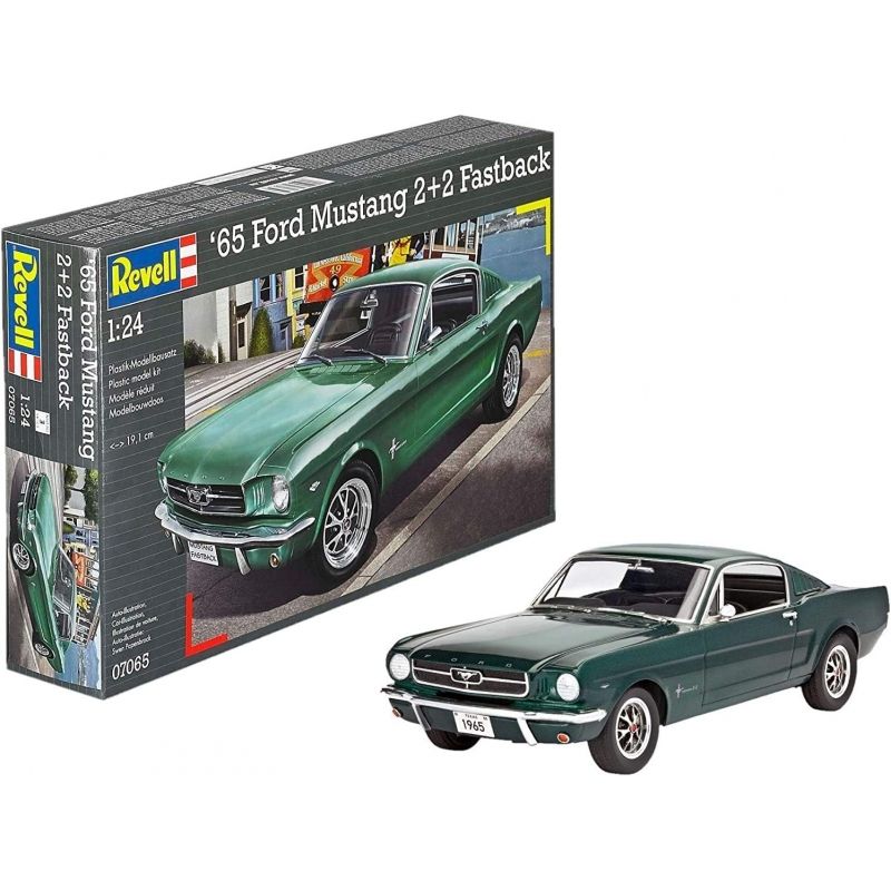 REVELL - REVELL 07065 1965 FORD MUSTANG 2+2 FASTBACK 1-24