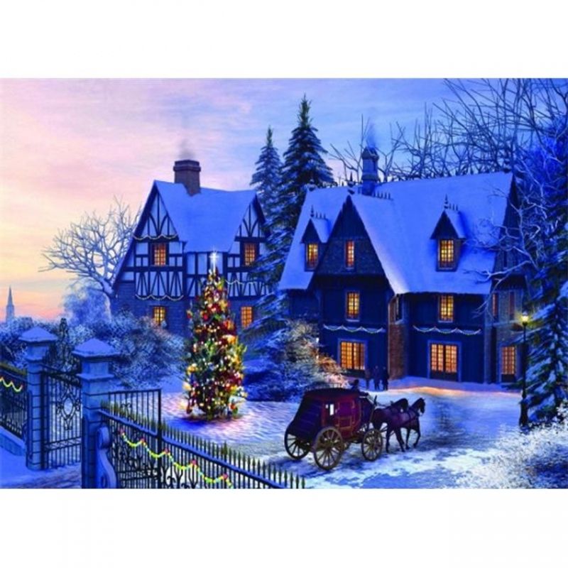 EUROGRAPHICS - EUROGRAPHICS 6000-0428 HOME FOR THE HOLIDAYS PUZZLE 1000