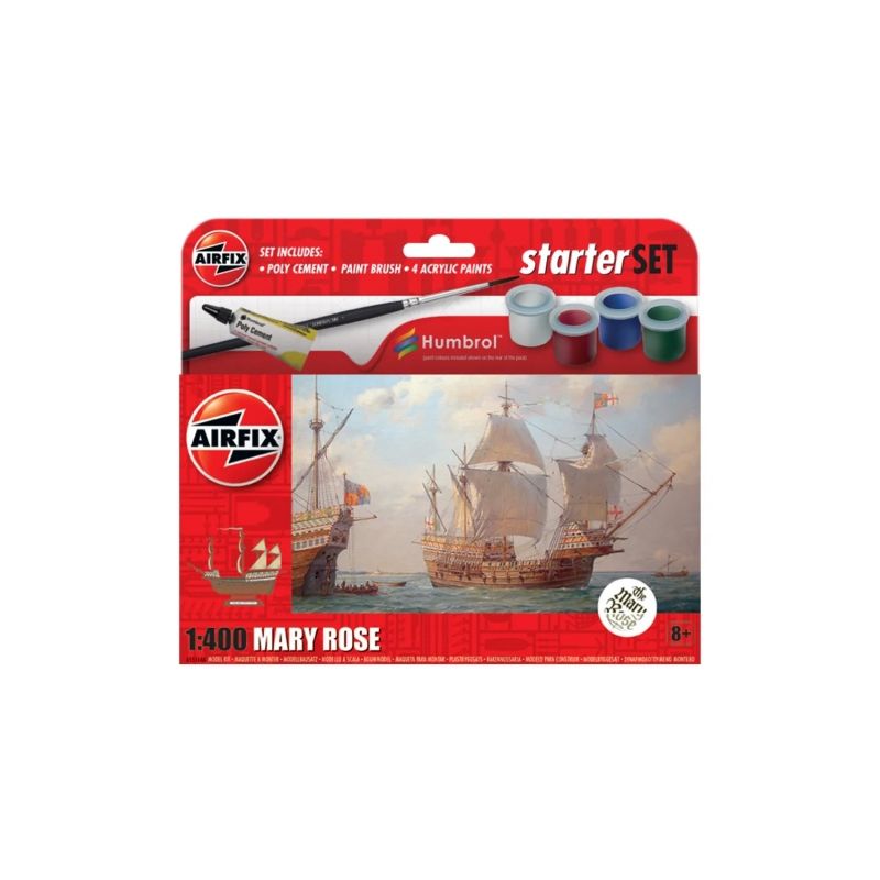 GENERICO - AIRFIX 55114 MARY ROSE STARTER GIFT SIZE 1 1-400