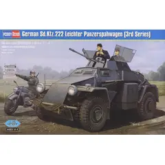 GENERICO - HOBBYBOSS 83816 GERMAN SD KFZ 222 LEICHTER PANZERSPAHWAGEN (