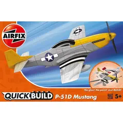 GENERICO - AIRFIX J6016 AIRFIX QUICK BUILD MUSTANG P 51D