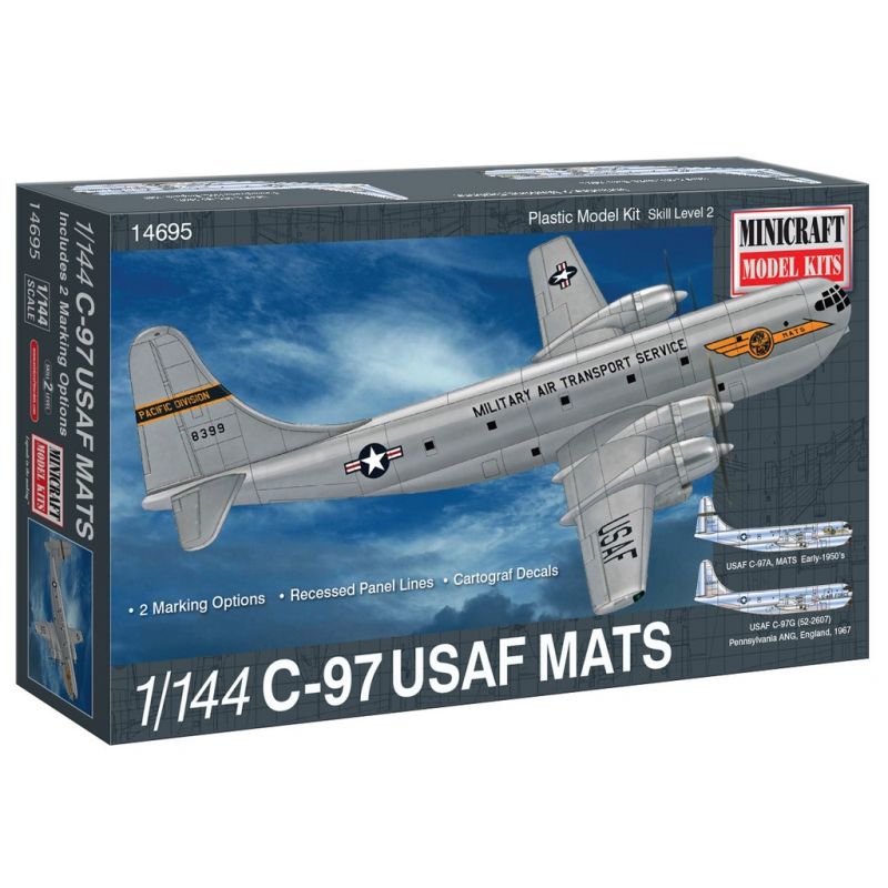 GENERICO - MINICRAFT 14695 1-144 C 97 USAF MATS W 2 MARKING OPTIONS